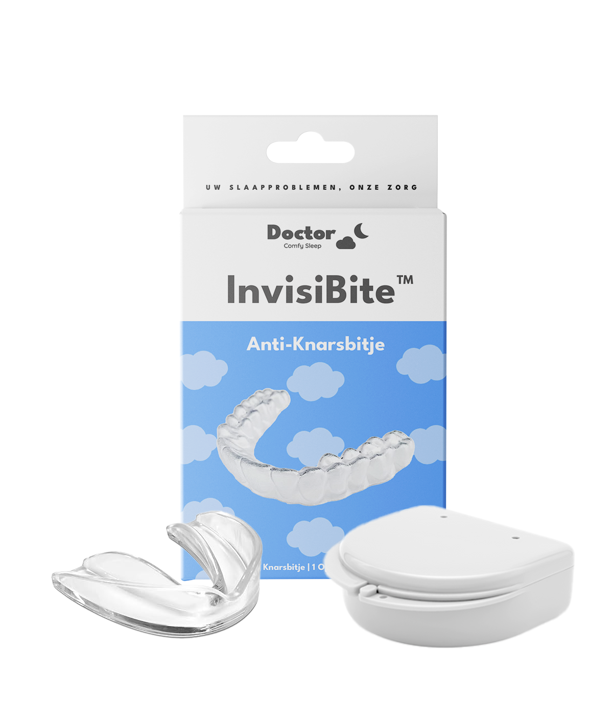 InvisiBite™ Transparant Anti-Knarsbitje